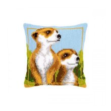 0021609-PN Подушка Vervaco 'Сурикаты' 40x40 см