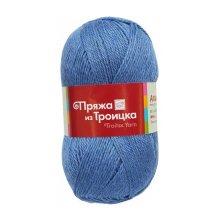 Пряжа из Троицка 'Алиса' (50% шерсть, 50% вискоза)