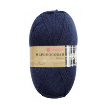 Пряжа Пехорка 'Мериносовая' (50% шерсть, 50% акрил)