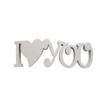 Набор фигурок из пенопласта ' I Love you ', 20х20х2 см
