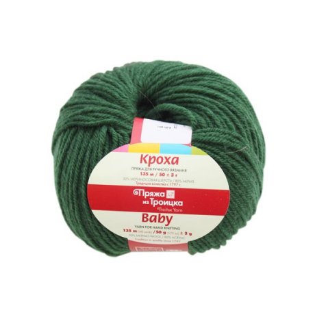 Пряжа из Троицка 'Кроха' (20% шерсть, 80% акрил)